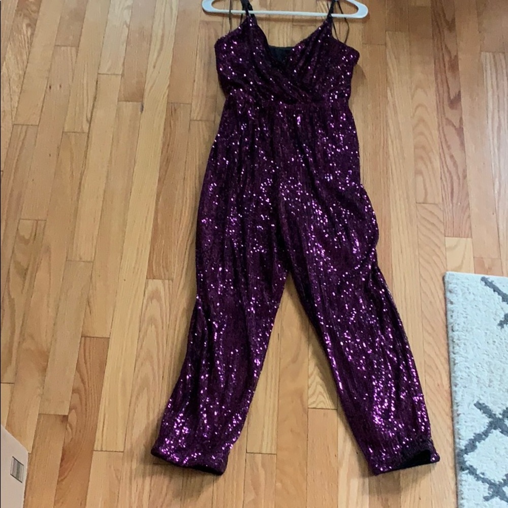 Express sequin jumpsuit